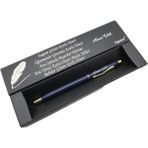 Signator® C524 Slim Lacivert Gold Tükenmez Kalem | Isme Özel Kalem | Hediyelik Kalem