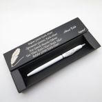 Signator® C528 Slim Beyaz Tükenmez Kalem | Isme Özel Kalem | Hediyelik Kalem