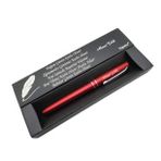 Signator® C552 Mat Krımızı Krom Roller Kalem | Isme Özel Kalem | Hediyelik Kalem