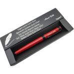 Signator® C560 Mat Kırmızı Siyah Roller Kalem | Isme Özel Kalem | Hediyelik Kalem