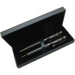 Signator® M470 Karbon Titanyum Kalem Seti - Roller Kalem + Tükenmez Kalem | Isme Özel Kalem | Hediyelik Kalem