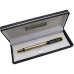 Signator® M592 Slim Gold Siyah Roller Kalem | Isme Özel Kalem | Hediyelik Kalem