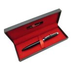 Signator® T559 Siyah Krom Taşlı Tükenmez Kalem İsme Özel Kalem Hediyelik Kalem