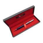 Signator® T583 Mavi Krom Tükenmez Kalem İsme Özel Kalem Hediyelik Kalem