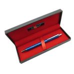 Signator® T670 Simli Mavi Tükenmez Kalem | Isme Özel Kalem | Hediyelik Kalem