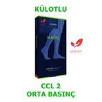 Sigvaris Magic Külotlu Varis Çorabı (Mg-2 Orta Basınç) ten-rengi