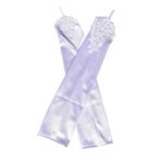 Sihaby Kadınlar 1920'lerin Saten Eldivenleri,Uzun Opera Mitten,Resmi Gelin Eldivenleri,Dans Akşam Partisi Gatsby Partisi için Elegance Elbise Eldivenleri,,, beyaz, One Size