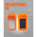 SiHako Güneş Enerjili LED Işıldak – 10000 Mah, Su Geçirmez, 32 Led, Taşınabilir Tasarım - 001-Renkli