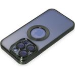 SiHako Newface Iphone 15 Kılıf Slot Silikon - Köknar Yeşili - 001-Renkli