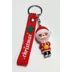 SiHako Yılbaşı Noel Baba Silikon Anahtarlık
