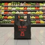 Sihirbaz Shop 10 kg Siyah Atlet Poşet Büyük Boy 30*56 cm Ebatında Sağlam & Dayanıklı