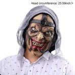 Sihirbazı Bir Lateks Cadı Maskesi Ürpertici Korkunç Parti Cosplay Prop Eski Cadı Giydirme Maskesi Hayalet Canavar Maskeleri Cadılar Bayramı Partisi Süslemeleri Için (Yurt Dışından) - Renkli - Yok
