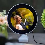 Sihirli Ayna Dekoratif Fotoğraf Çerçevesi Led Işıklı