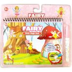 Sihirli Boyama Kitabı Water Magic Book Özel Sulu Kalem ile Fairy Periler