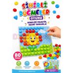 Sihirli Düğmeler Oyunu - Oyuncak Sihir Düğmeler - Renkleri Yerine Yerleştirme Oyunu Resim Oyunu