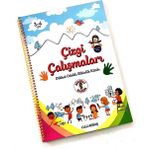 Sihirli Kalem Çizgi Çalışmaları-Dikkat Odaklı Etkinlik Kitabı 3-4 Yaş