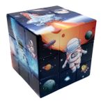Sihirli Küp Yapboz Uzay Temalı Magic Cube 5.5 x 5.5cm No.5