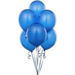 Sihirli Parti Metalik 20'li Mavi Balon