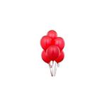 Sihirli Parti Metalik Kırmızı Balon