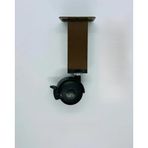 sihirli sehpa tekeri, masa tekeri 17 cm kırılmaz metal teker fren sistemli, Metal Ayaklı Frenli Tekerlek (CEVİZ)