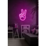 sihirli tabela Neongraph Led Dekoratif Duvar Aydınlatması Neon Duvar Yazısı Sihirli Led Mesajlar - Victory Sign