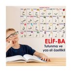 Sihirli Tahta Elif-Ba 105 x 70 cm + Kalem