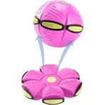 Sihirli Uçan Ufo Disk Top Açık Hava Bahçe Plaj Spor Oyuncakları Pembe - 0 - 3 Yaş - Açık Gri