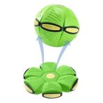 Sihirli Uçan Ufo Disk Top Açık Hava Bahçe Plaj Spor Oyuncakları Yeşil