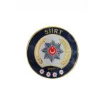 Siirt Polis Kol Arması 3D Plastik Tpu, Yeni Tip, Cırtlı, Standart Ölçü, 1.Sınıf Kalite