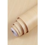 Şık Ahşap Görünümlü Yapışkanlı Folyo Tezgah Dolap Mobilya Kaplama Folyosu 1 Metre X 60 Cm