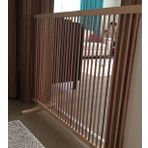 Sık Aralıklı Ahşap Köpek Çiti (Yükseklik 70 Cm.)