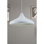 Şık Beyaz Metal Sarkıt Aydınlatma, 35 Cm, Mutfak ve Salon Dekorasyonu - Seçenek 1 - Ahşap - Bej - Siyah