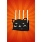 Şık Dekoratif Duvar Organizer, 22X15 Wi-Fi Router Saklama Kutusu - Seçenek 1 - Ahşap