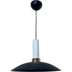 Şık Metal Sarkıt Avize, Siyah Rustik Tasarım, 35 cm Genişlik - Açık Beyaz - Gri - Seçenek 1