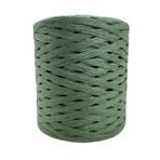 Şık Raffia Rafya Şapka Çanta Kağıt İp 200 gr YZS200 G16 Asker Yeşili