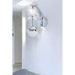 ŞIK SARKIT LED APLİK KROM KRİSTAL TAŞLI