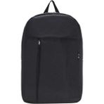 Şık Siyah 15.6" Notebook Sırt Çantası - Seçenek 1 - Ahşap
