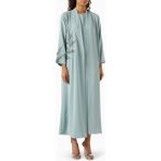 Şık Taş Işlemeli Abaya Modern Kadınlar Için Konfor ve Zarafeti Bir Arada Sunuyor - Yeşil - 58