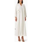 Şık Trench Coat Tarzı Abiye ile Günlük ve Gece Kombinleri Için Modern Kullanım - Beyaz - 52