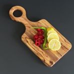 Şık ve Dayanıklı Mini Kesme Tahtası, Pratik Kullanım Sağlar - Ahşap - Ceviz - Seçenek 1