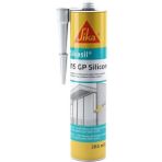 Sika 115 GP Silikon Beyaz 280 ml Tek Bileşenli Genel Amaçlı Asetoksi Silikon Mastik