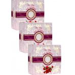 Sıkılaştırıcı Etkili Gül Ekstraktlı Thalia Doğal Katı Sabun 150 Gr. 3 Adet
