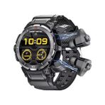 Şıktek Watch Extreme Dual Taktik Akıllı Saat 49 mm Bluetooth ile Sesli Görüşme ve Kalp Ritmi Takibi - Siyah