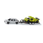 Siku 2544 Car With Trailer Maket Metal Model Araç