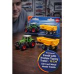 Siku Fendt 926 Vario Krampe Damperli Römork Metal Oyuncak Traktör Çiftlik Modeli 1605 Lisanslı 16 CM
