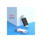 Silabor 6 İn 1 Çok İşlevli Kart Okuyucu Cep Telefonları Ve Bilgisayarlar İçin Type-C/Usb Tf/Sd Kart Siyah