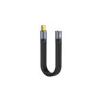 silabor Esnek kısa hatlı USB3.1 uzatma kablosu tam fonksiyonlu veri kablosu 10 Gbps PD hızlı şarj 12cm