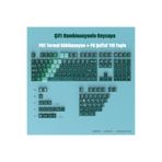 silabor Mekanik Klavye Tuş Takımı 119 Tuş Keycaps PBT Süblimasyonlu Çift Renkli Klavye Başlığı (Saydam-Opak)