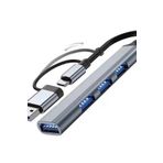 silabor Usb 3.0 Type-c Uyumlu 1xusb 3.0 3xusb 2.0 Hub Otg Çoğaltıcı