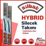 Silbak 2000-2007 Skoda Fabia Hybrid Silecek Takımı